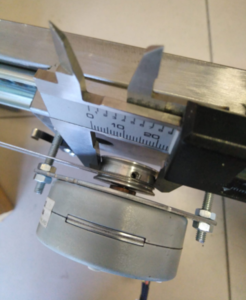 Pulley diameter measurement